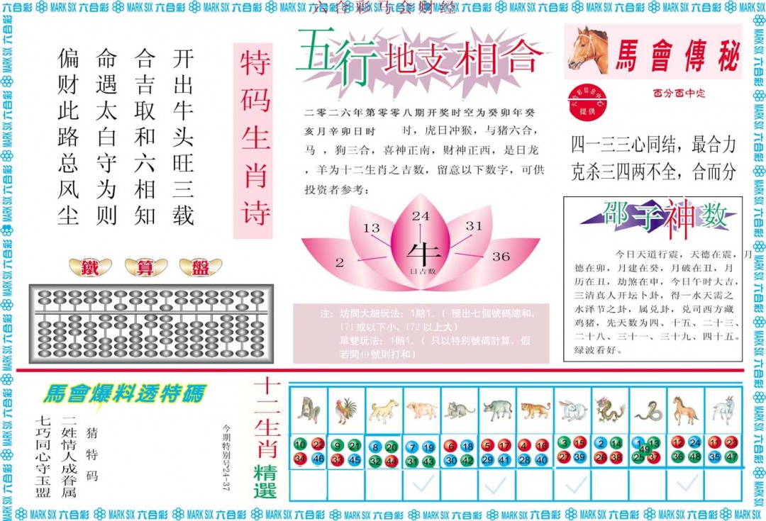 008期马会财经B[图]