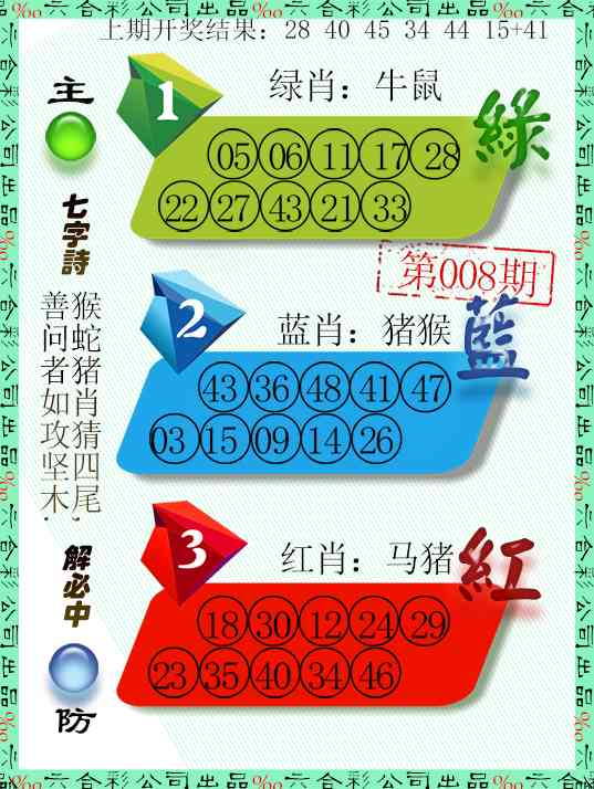 008期三波十码[图]