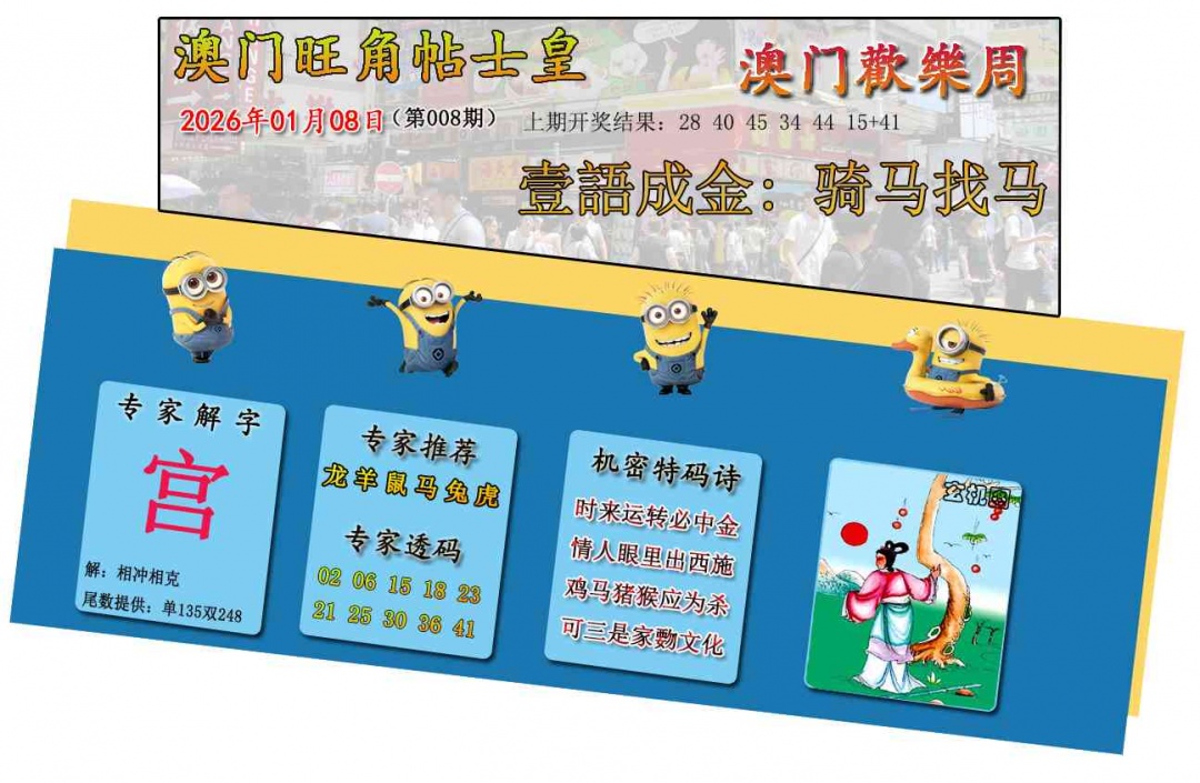 008期旺角贴士皇[图]