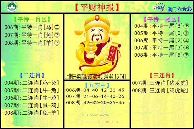 008期平财神[图]