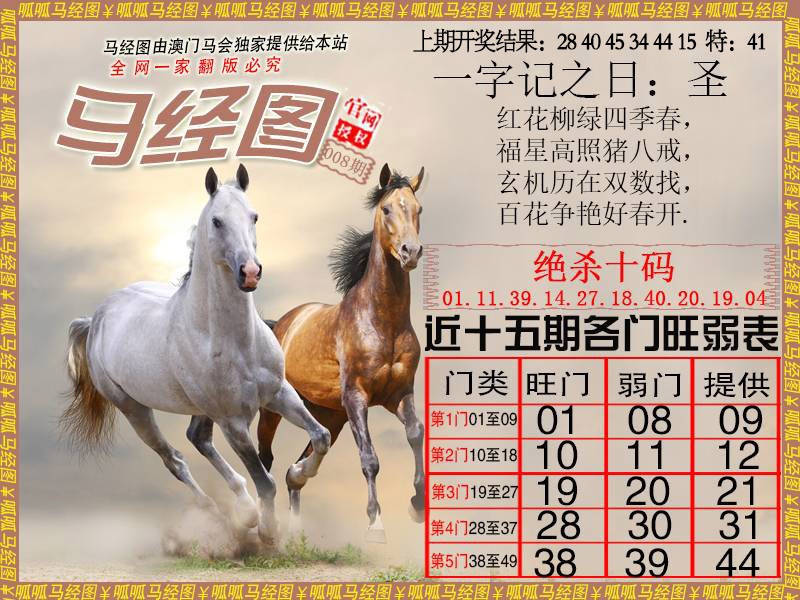 008期马经4[图]