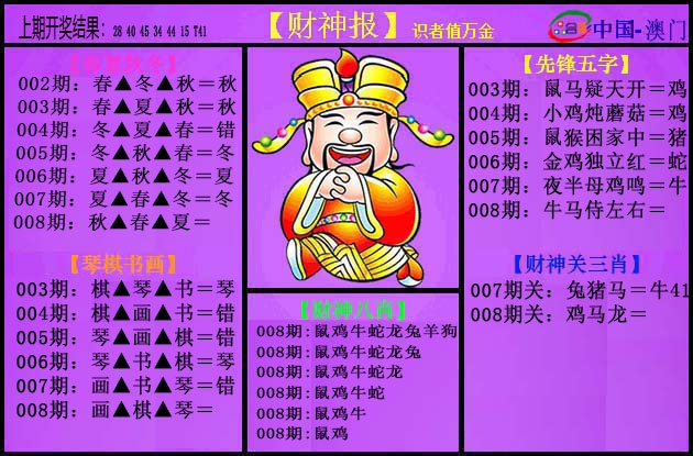008期紫财神[图]
