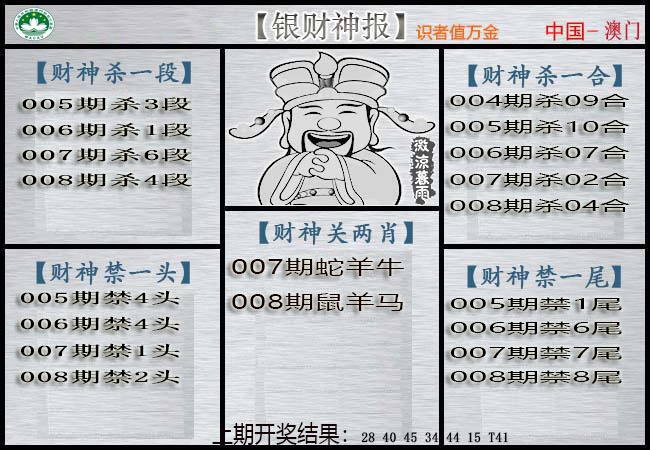 008期银财神[图]