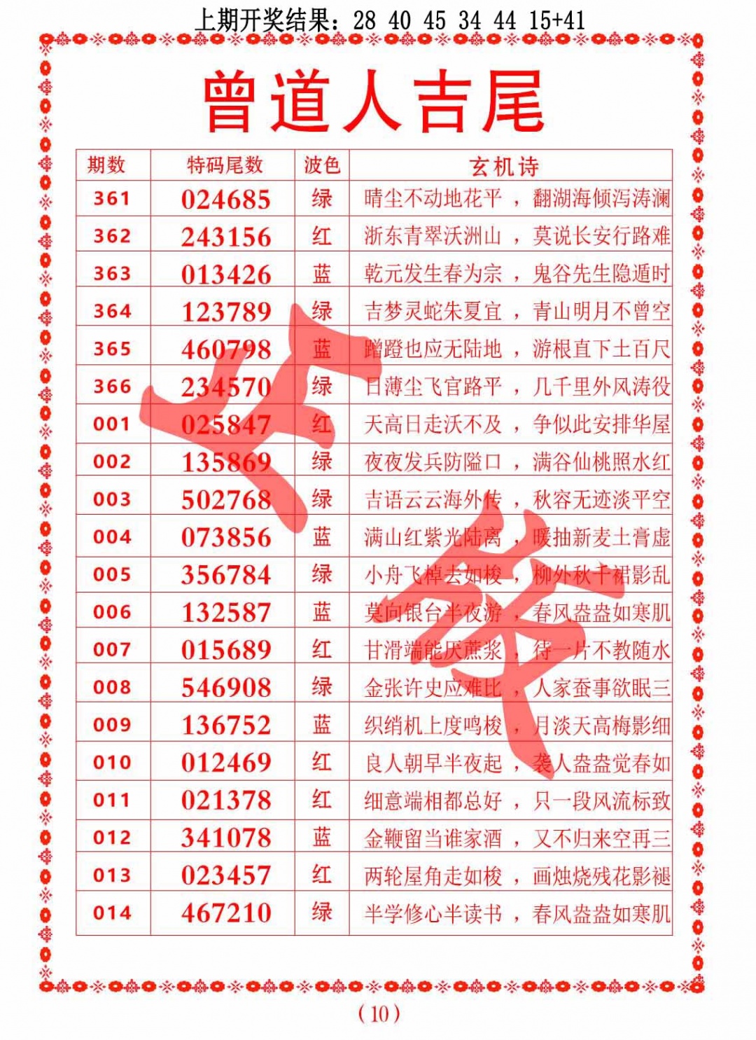 008期曾道人吉尾[图]