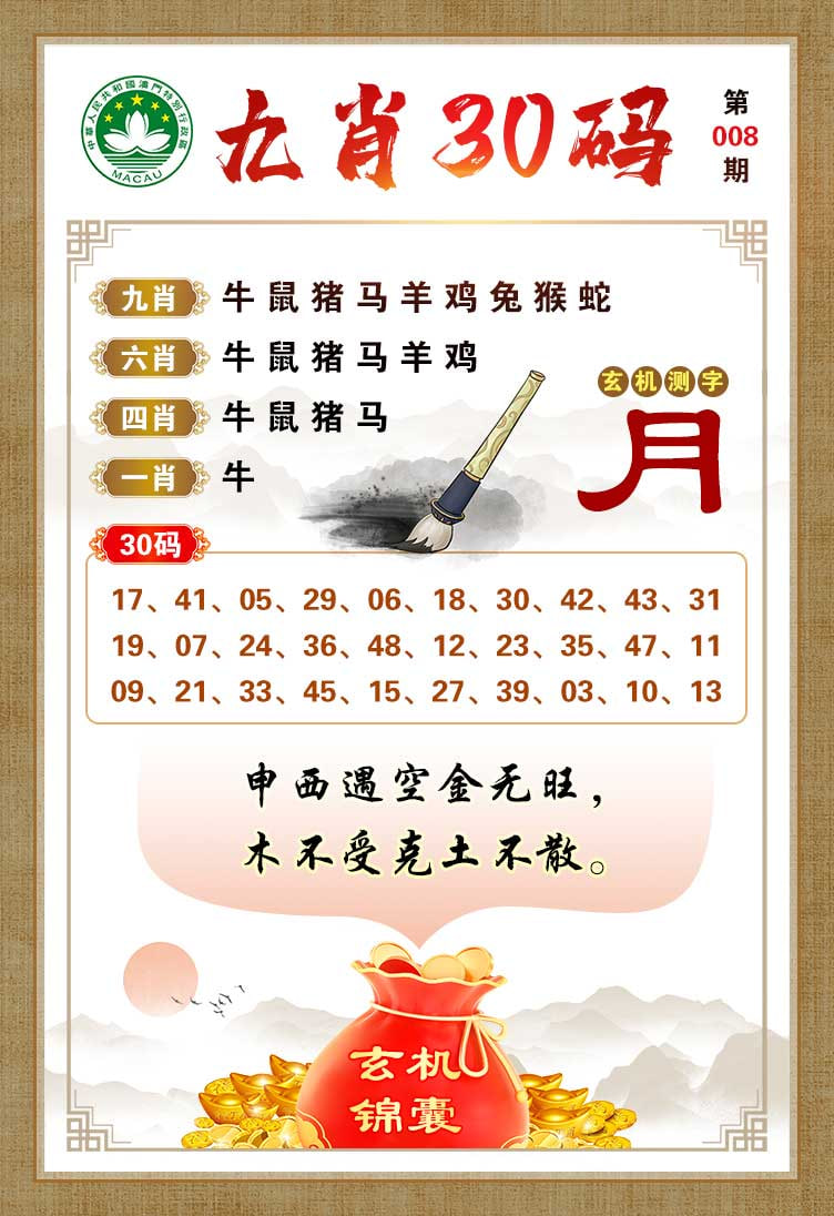 008期九肖30码[图]