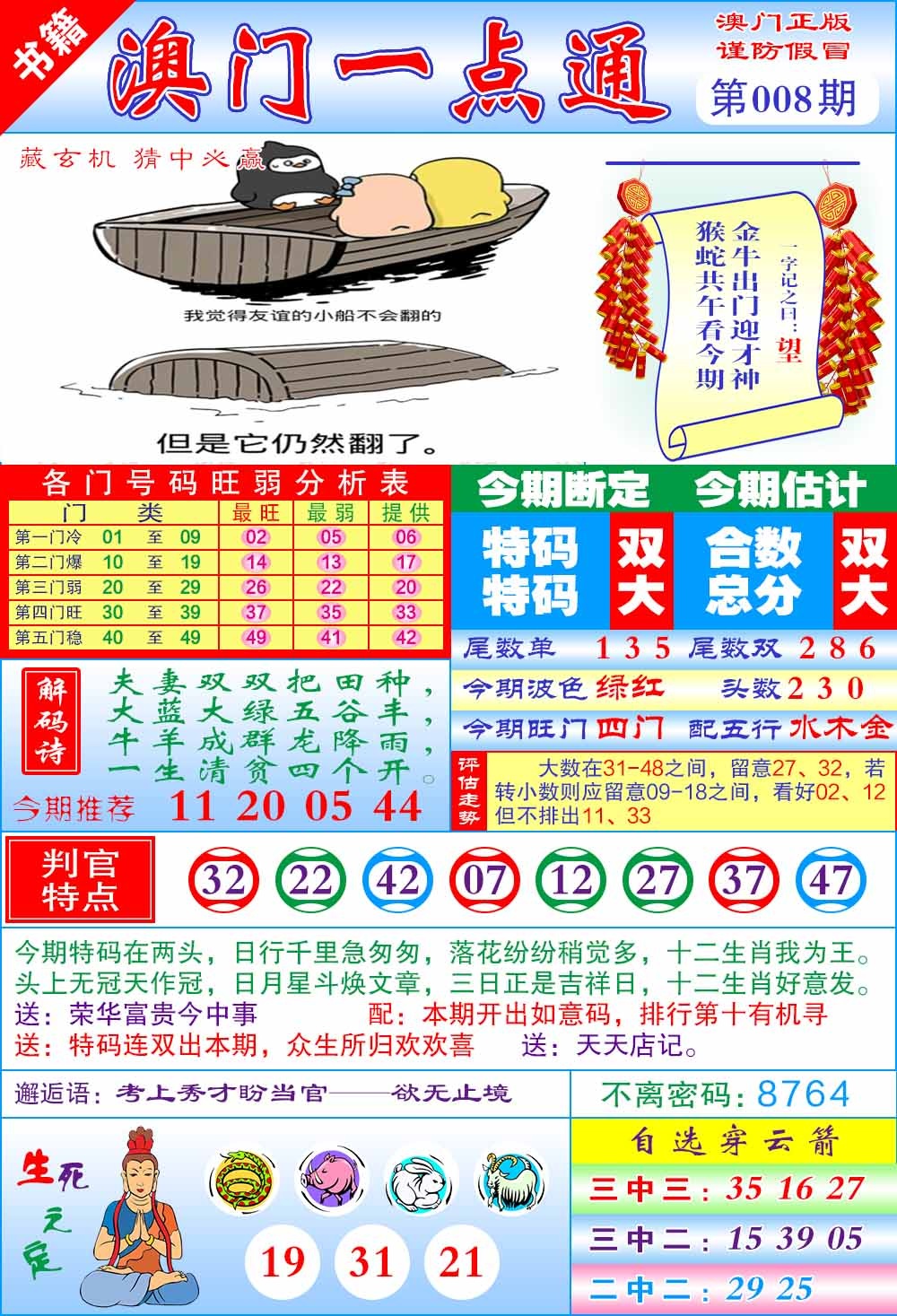 008期澳门一点通[图]