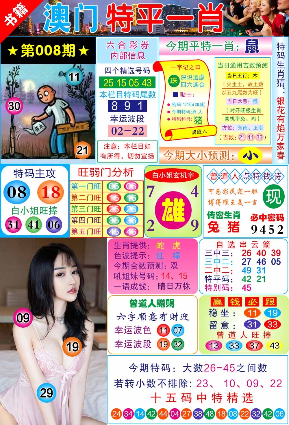 008期澳门一霸[图]