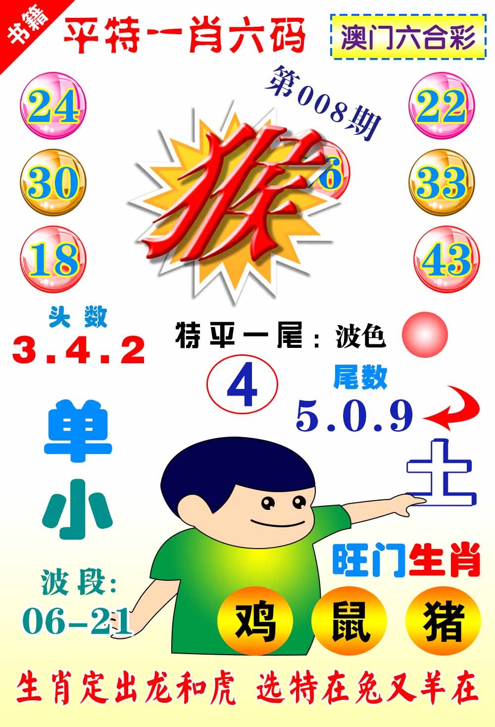 008期澳门一肖六码[图]