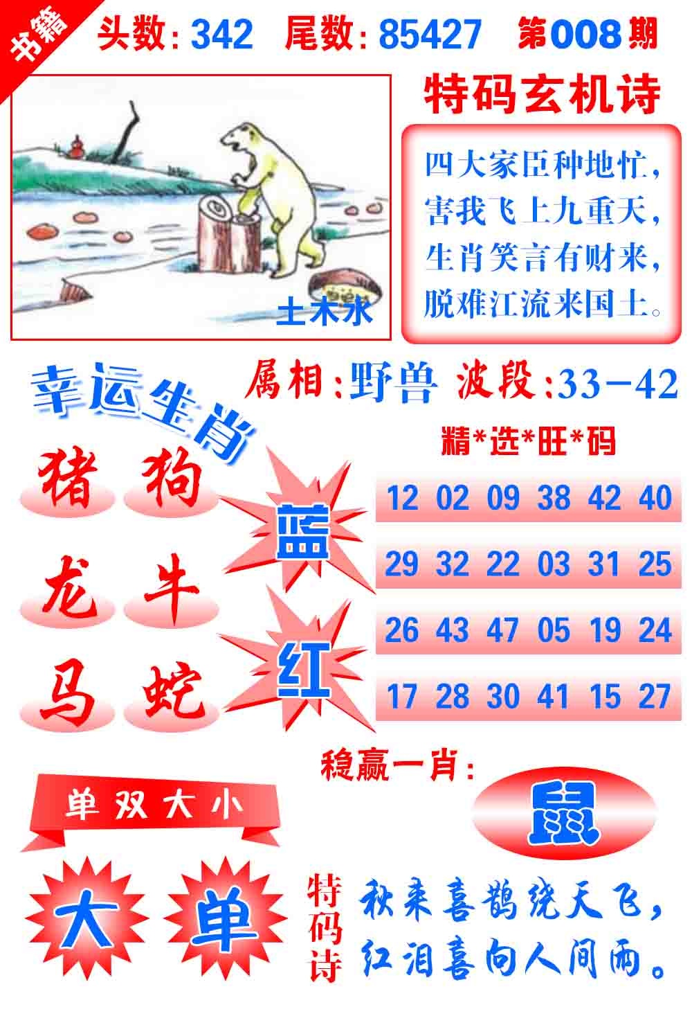 008期澳门铜宝典[图]