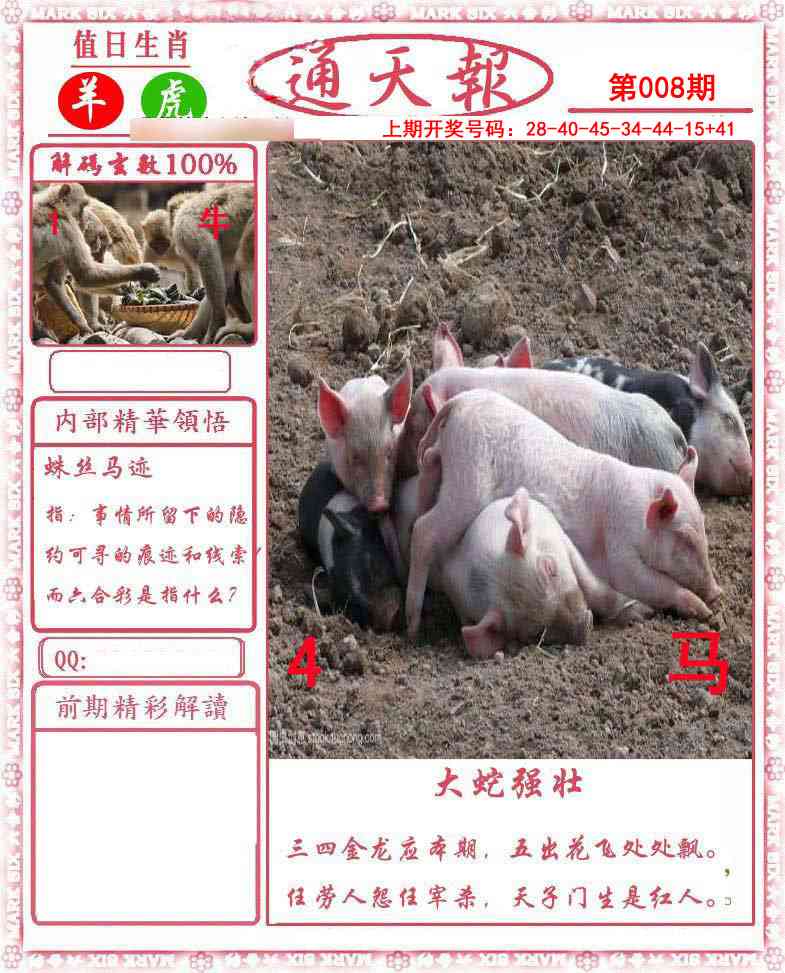 008期正版通天报[图]