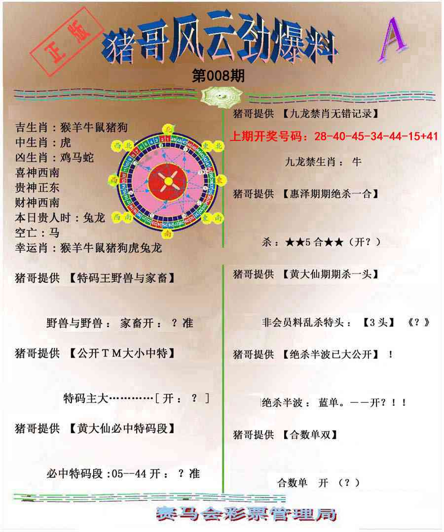 008期猪哥风云劲爆料A[图]