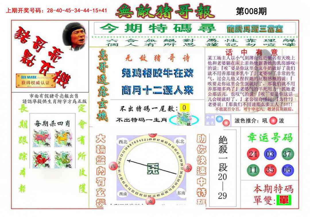 008期无敌猪哥[图]