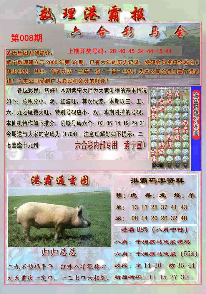 008期港霸报[图]