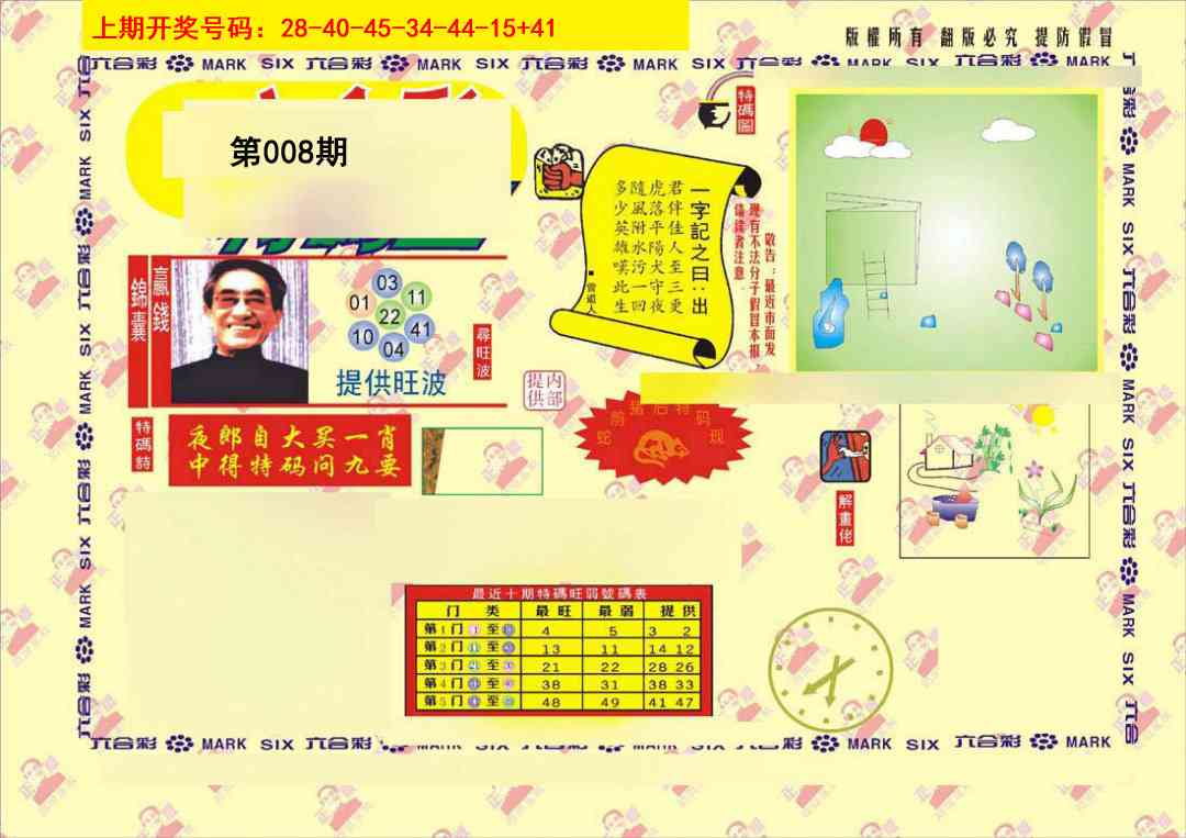 008期特码王[图]
