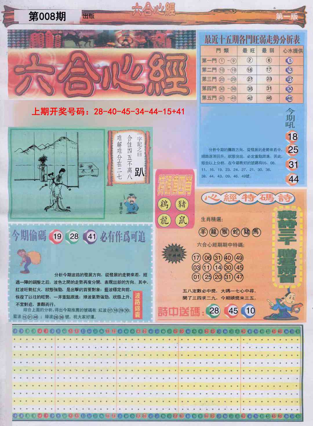 008期六合心经A[图]