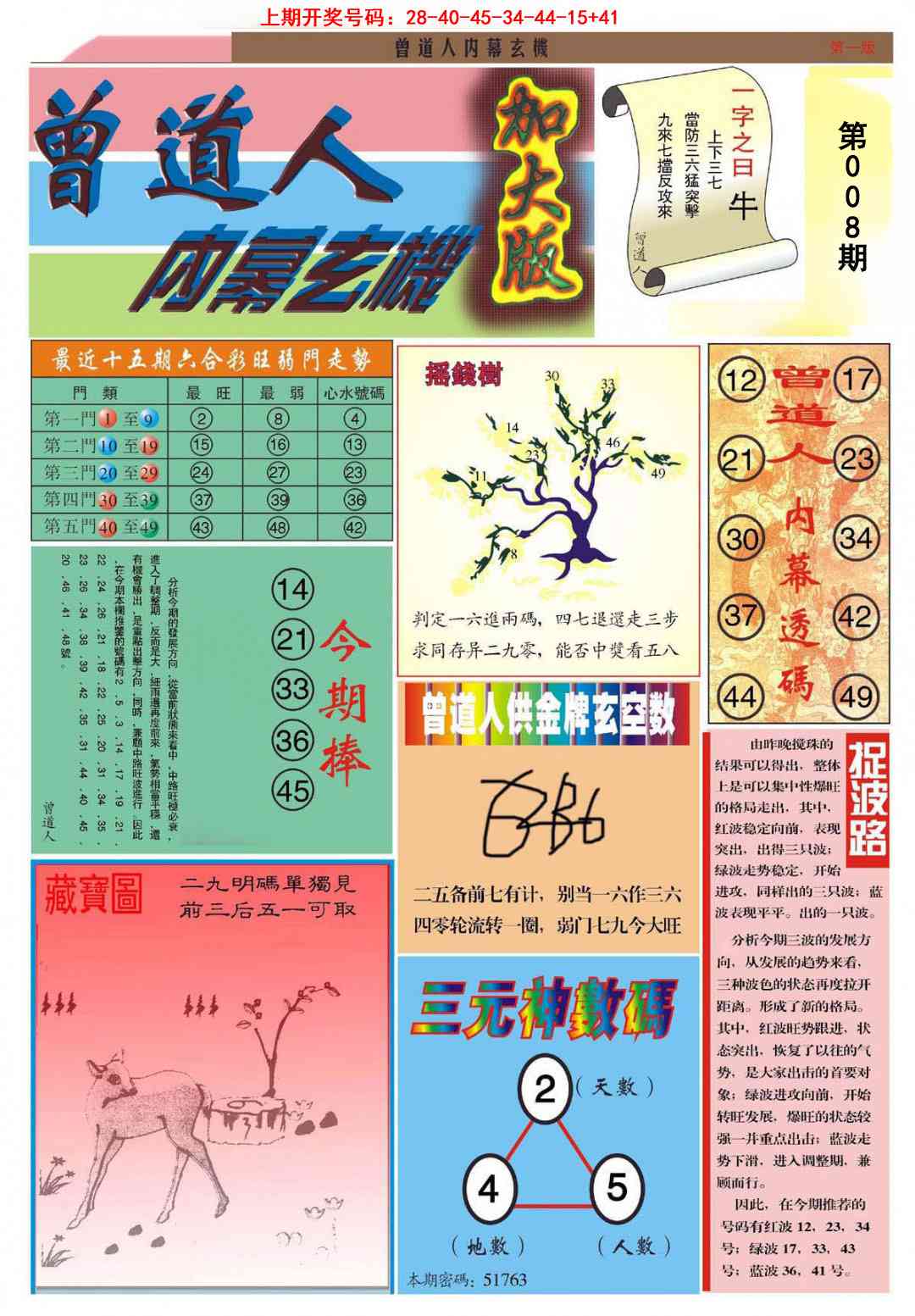 008期曾道人内幕A加大版[图]