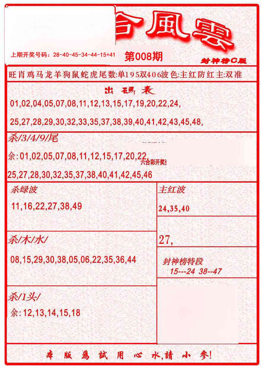 008期六合风云B[图]