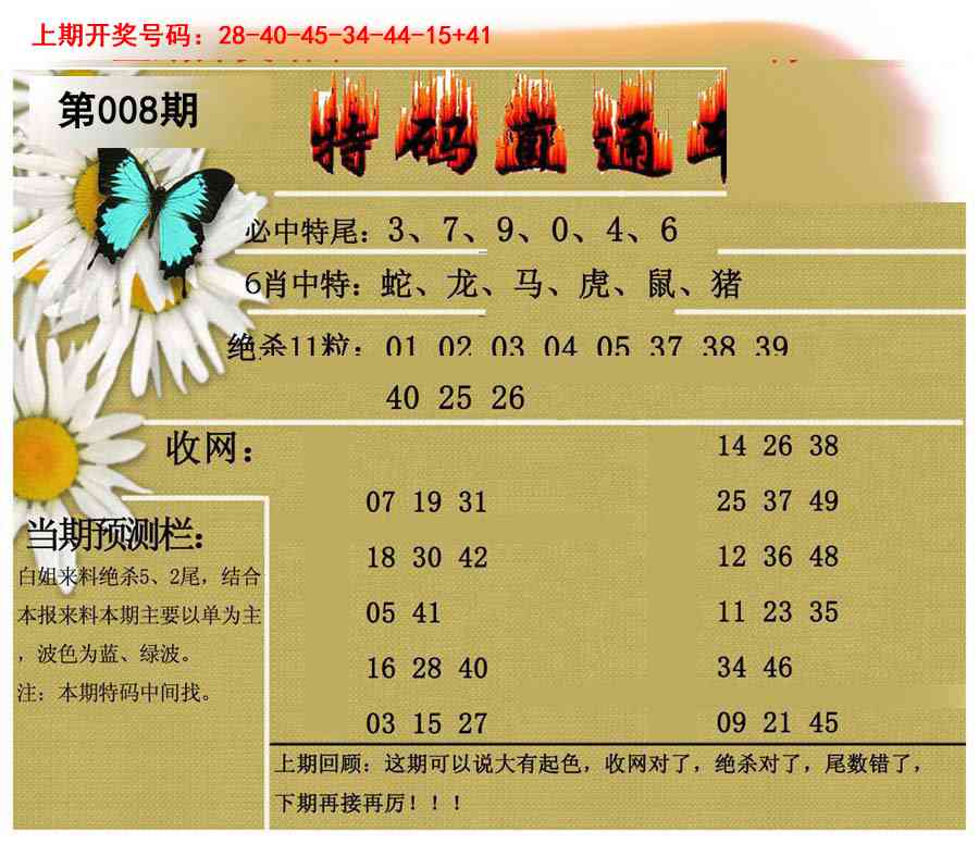 008期特码直通车[图]