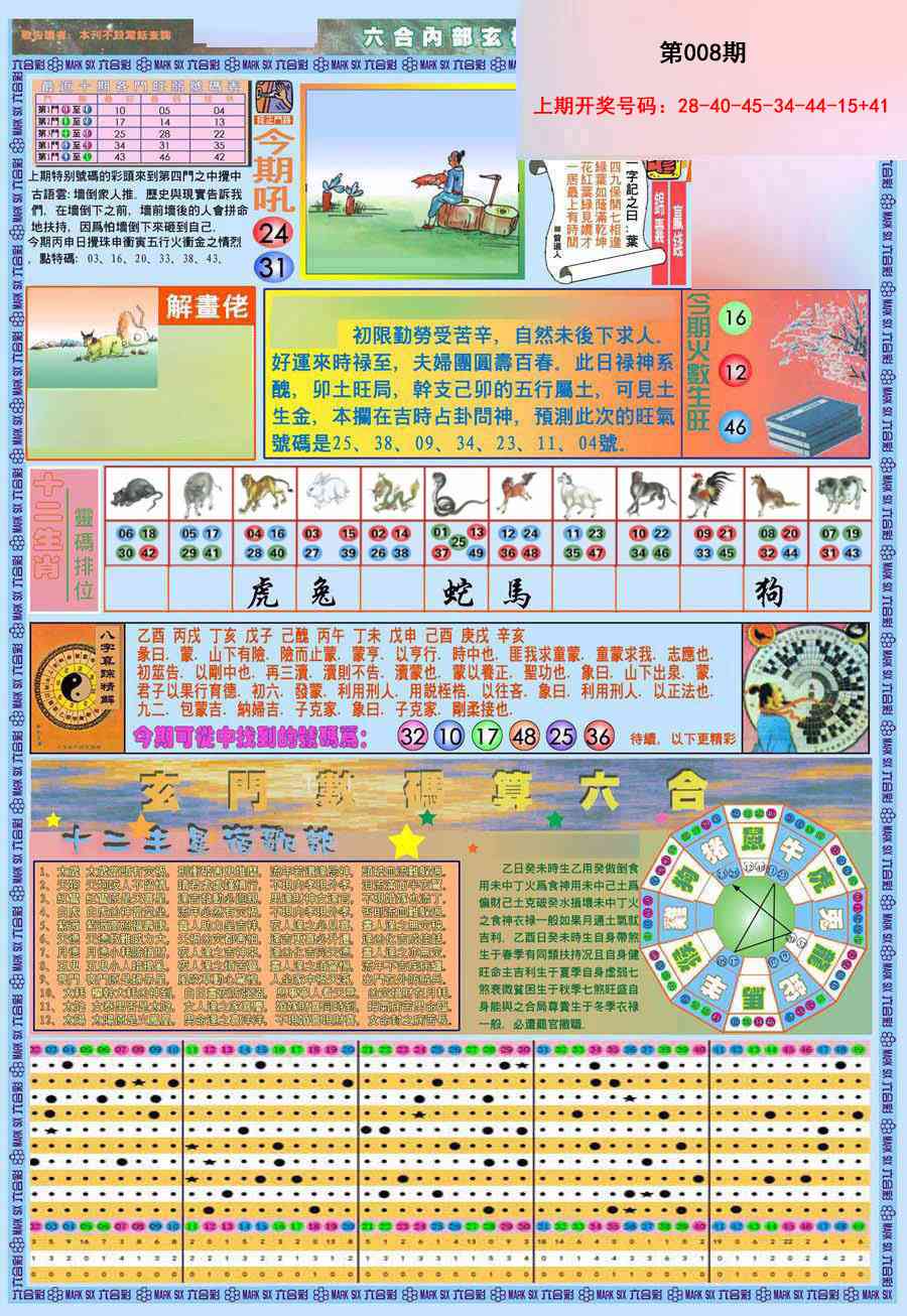 008期(新版)内部玄机A[图]