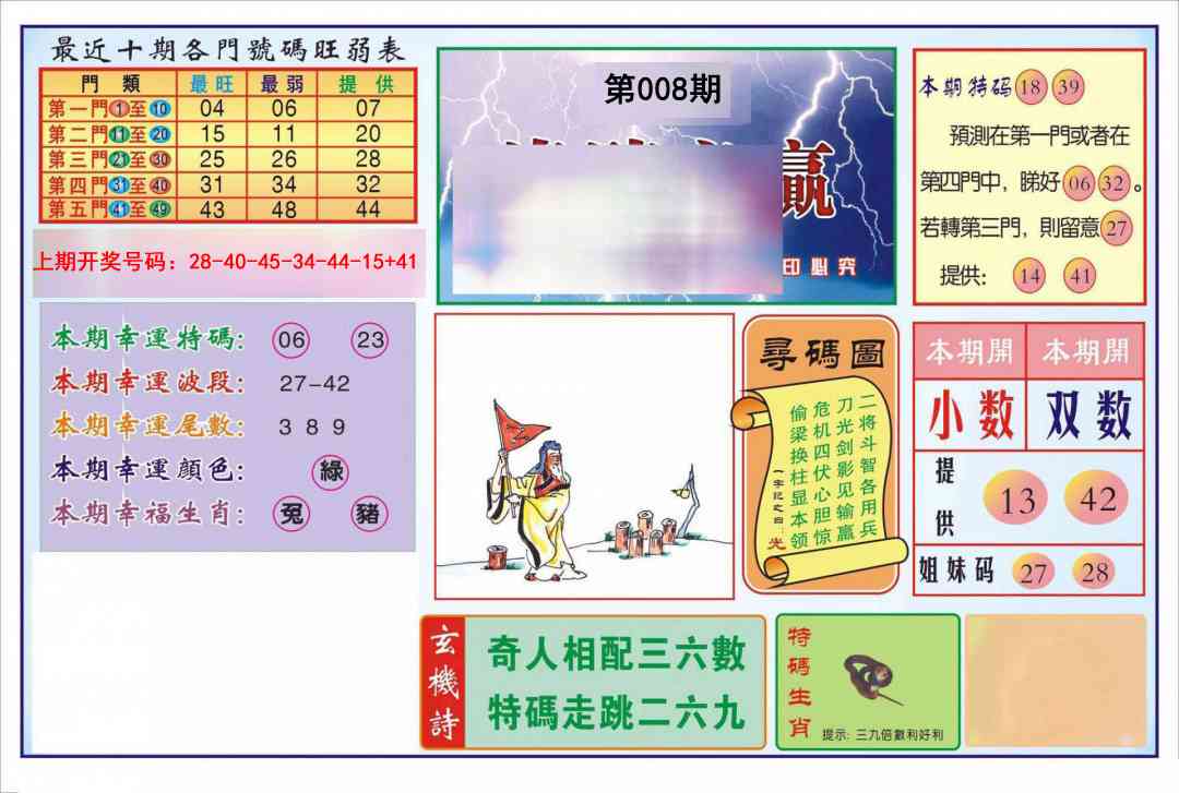 008期逢赌必羸[图]